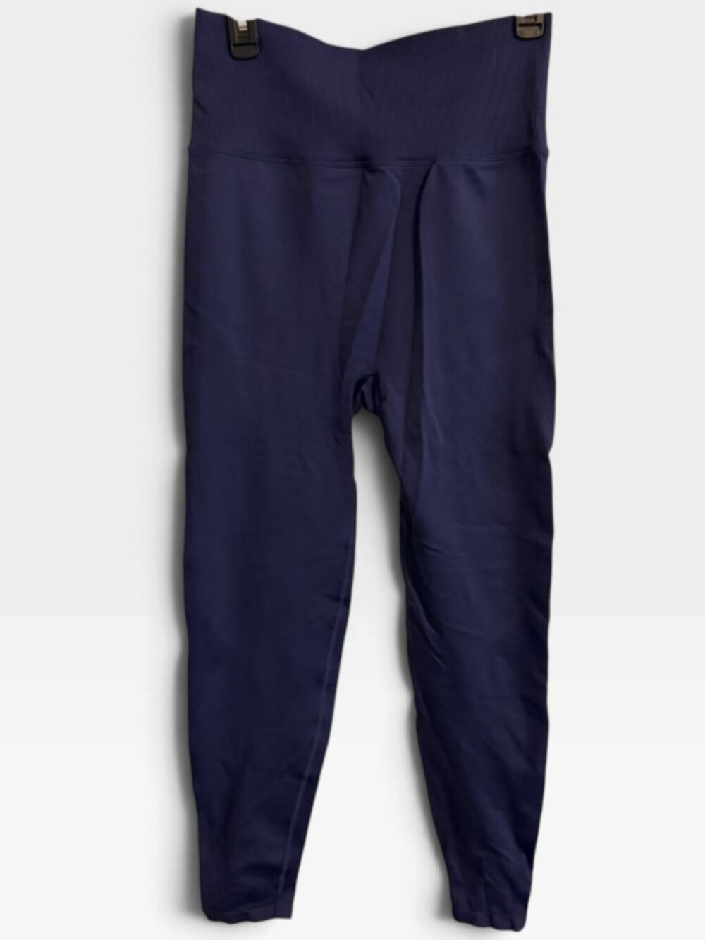 PINK Victoria’s Secret Large Navy Blue High Waist Leggings - Picture 2 of 13